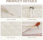 Quilted Makeup Bag